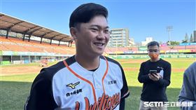 統一獅隊新球季確定將由林靖凱擔任主戰游擊手。（圖／記者蔡厚瑄攝影）