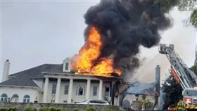 房仲奇招！發失火照賣房　4千萬豪宅秒賣（圖／翻攝自推特）