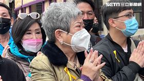 連明月告別式 鳥來嬤吳敏 記者鄭尹翔攝影