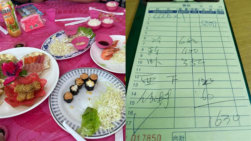 旗津吃海產連4菜冷的　業者認：先給冷盤