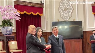 蘇貞昌是支持我最大力量！蔡英文金句連發