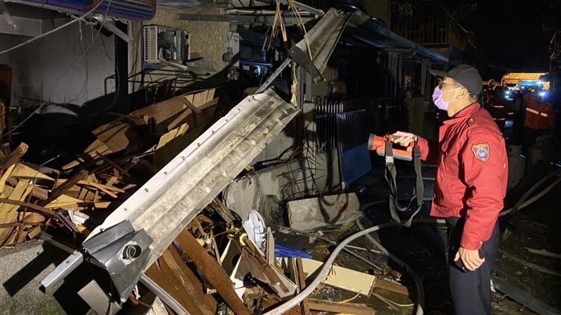 宜蘭氣爆救出6人！　95歲翁傷重仍不治