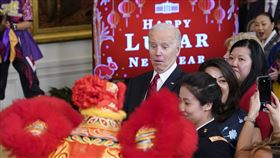 白宮首次慶祝農曆過年,拜登。（圖／美聯社／達志影像）