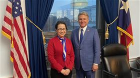 美眾議院外委會主席會蕭美琴　美媒：共和黨正兌現挺台承諾。（圖／翻攝自House Foreign Affairs GOP推特）