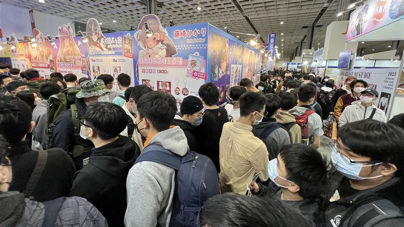 台北國際動漫節開幕　9.5萬人擠爆畫面曝