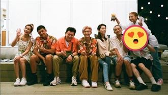 鬼鬼曬營業中大合照！網驚見他身影全淚崩