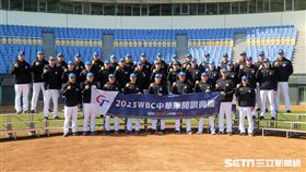 ▲世界棒球經典賽台灣隊開訓全隊合照。（圖／記者劉彥池攝影）