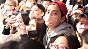 王大陸女友小巨蛋(讀者提供)
