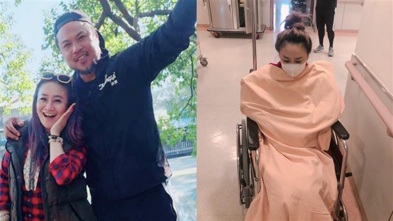 林秀琴過年爆住院　病倒坐輪椅陳致遠心疼