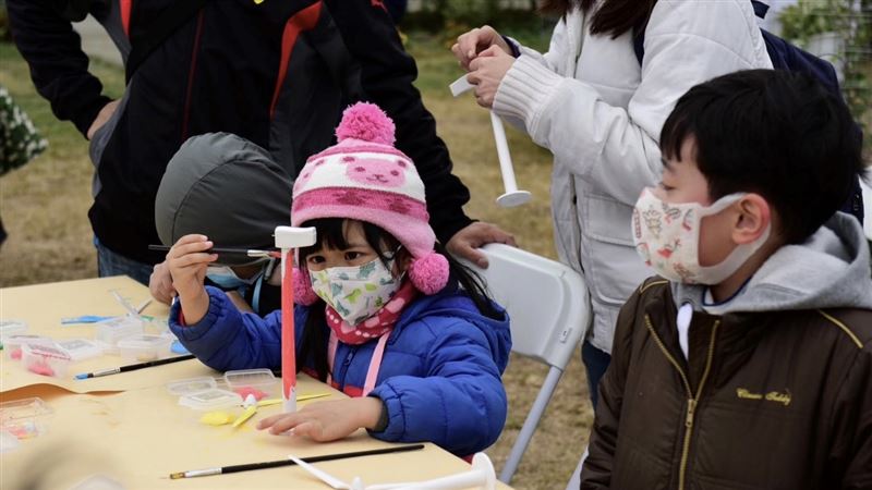 百人彩繪風機進駐　「花在彰化」2／5登場