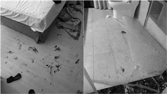 知名溫泉會館玻璃門爆裂！夫濺血爬出求救