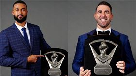 ▲最近大聯盟正在頒發賽揚獎座，被發現獎座上字母拼音有錯誤。（圖／翻攝自Talkin’ Baseball推特）