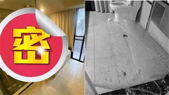 知名溫泉會館玻璃門突爆！事發前畫面曝光