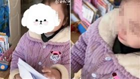 幼稚園妹誤寫「小一哥寒假作業」崩潰大哭。（圖／翻攝人民網）