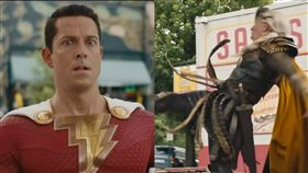 《沙贊！眾神之怒》柴克萊威、海倫米蘭。（圖／華納兄弟提供）