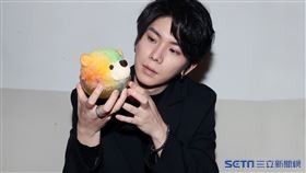 楊宇騰三立新聞網專訪。（記者邱榮吉/攝影）