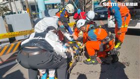 聚餐慶開工！苗栗婦酒後離奇墜溝亡畫面曝（圖／翻攝畫面）