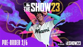 ▲馬林魚球星爵士（Jazz Chisholm Jr.）31日成為大聯盟棒球電玩「MLB The Show 2023」本年度最新封面人物。（圖／翻攝自MLB推特）