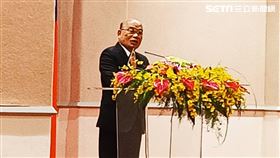 新舊閣揆交接，蘇貞昌卸下行政院長。（圖／記者盧素梅攝影)