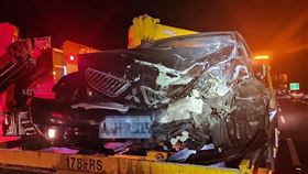 台南,國3,碰碰車,女童,故障,追撞,車道,排檔,