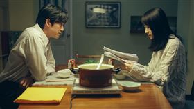 《模仿犯》由吳慷仁、柯佳嬿、夏騰宏（圖／Netflix提供）
