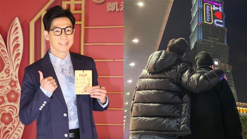 81歲爸近乎全盲　品冠曬合照畫面催淚