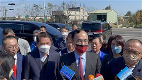 朱立倫、鍾東錦出席國民黨苗栗縣黨部新任邱一峰主委佈達暨新春團拜。