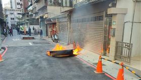 新北市，永和，瓦斯漏氣，工人，施工，燙傷