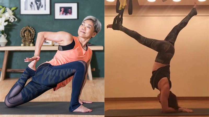 最狂瑜珈嬤！72歲輕鬆倒立、冬天洗冷水澡