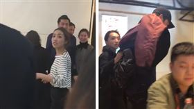 胡歌與妻子多張同框照外流，真實身份遭起底。（圖／翻攝自微博寶二姨）