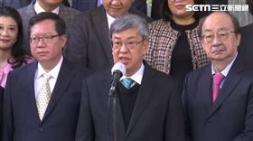 陳建仁拜會民進黨立院黨團聯訪