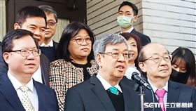 陳建仁拜會朝野立院黨團（圖／記者盧素梅攝影）