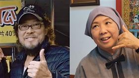 「綜藝大哥大」張菲（圖左）將復出演藝圈？恆述法師（圖右）親曝最大關鍵。（圖／記者游定剛拍攝、翻攝石門人的天地）