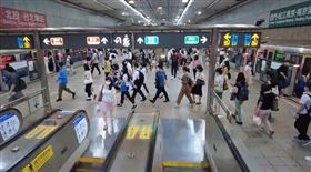 台北捷運警察隊因應台灣燈會活動，增加維安警力。（圖／捷警提供）