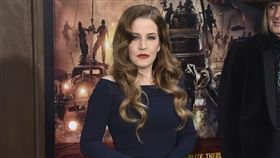 貓王女兒 麗莎·瑪麗·普里斯萊（Lisa Marie Presley）。（圖／美聯社／達志影像）