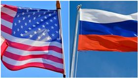 美國,俄羅斯,美國國旗,俄羅斯國旗（組圖／翻攝自pixabay）