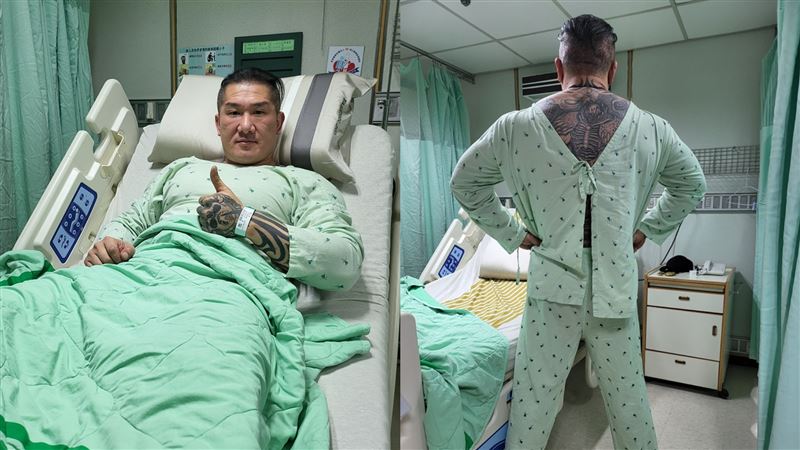 槍傷復健之路都在忍痛！　館長突入院手術