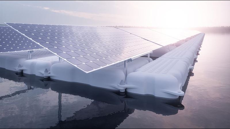 漂浮的太陽能農場　成離島供電關鍵