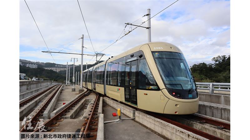 新北安坑輕軌獲交通部核發營運許可