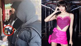 Lisa再被發現擁有全韓國僅千人持有的「超狂黑卡」。（組合圖／翻攝自sooyaaa__ YouTube）