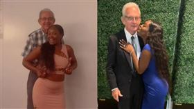 24歲護理師嫁85歲阿公！遭酸「粉紅收屍隊」　她嗨喊：要幫他留下後代▲（圖／翻攝自mnigeria98 TikTok）