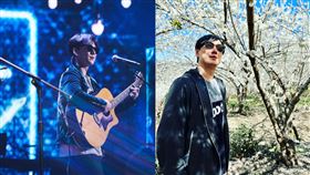 ▲蕭煌奇眼睛看不見卻說自己在賞花，讓網友認為這真的是超狠地獄梗。（圖／翻攝自蕭煌奇臉書）