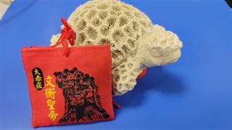 全台首創蚵殼咾咕石龜！大赤崁文衡聖帝殿