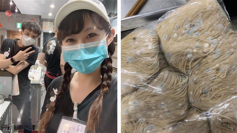 正妹爆台人東京開店惡行　發霉麵條給客吃