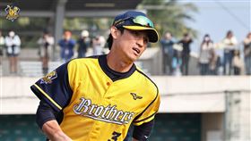 ▲陳文杰春訓跑壘。（圖／中信兄弟球團提供）