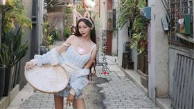 昆妮,滾湯圓,普濟殿,（圖／翻攝自長瀨昆妮臉書）