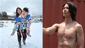 蔡阿嘎、山下智久（圖／翻攝自蔡阿嘎臉書、Netflix提供）