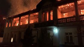 屏東榮總園區,大武營區,起火,火調科,縱火,屋頂塌陷