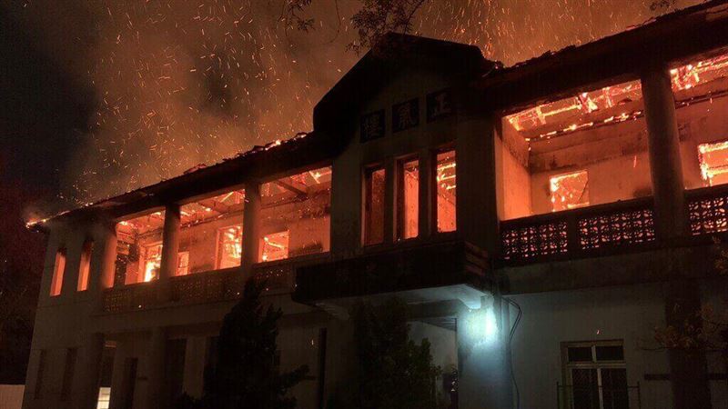 大武營區修復活化　歷史建築隊史館遭祝融