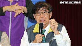 疾管署記者會，健保署長李伯璋。（圖／記者林士傑攝影）